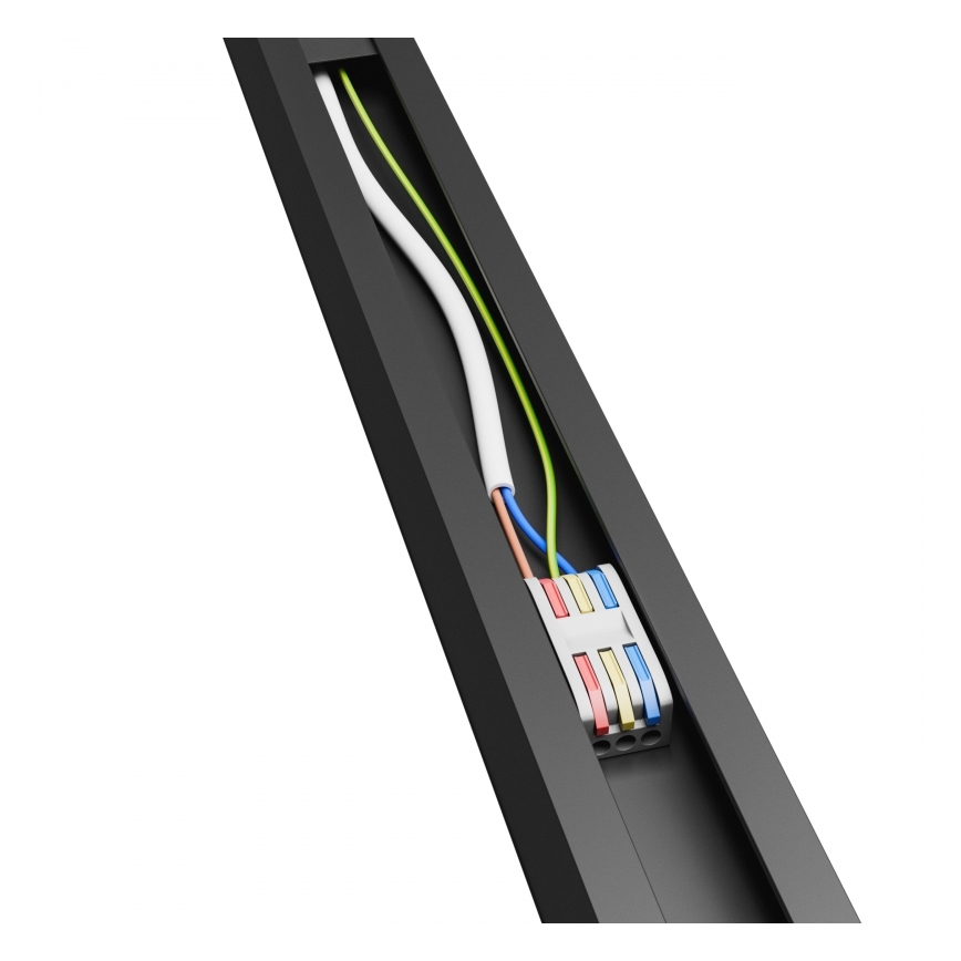 Brilagi - Plafón LED de techo de superficie FULLDAY LED/30/40/50W/230V 2700/4000/6000K 150 cm UGR19 negro