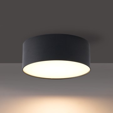 Brilagi - Plafón LED de techo para baño FORIS LED/14W/230V Ø 12 cm negro IP44