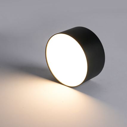 Brilagi - Plafón LED para baño FORIS LED/20W/230V, Ø 15 cm, negro, IP44