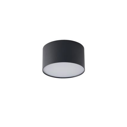 Brilagi - Plafón LED de techo para baño FORIS LED/9W/230V Ø 9 cm negro IP44
