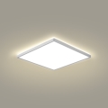 Brilagi - Plafón LED de techo para baño ULTRA SLIM LED/18W/230V 30x30 cm plateado IP54