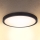 Brilagi - Plafón LED ESTELA LED/18W/230V negro