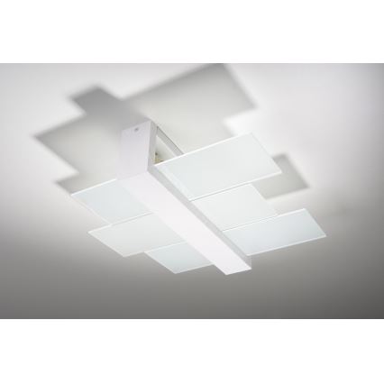Brilagi -  Plafón LED HERA 2xE27/7,5W/230V blanco