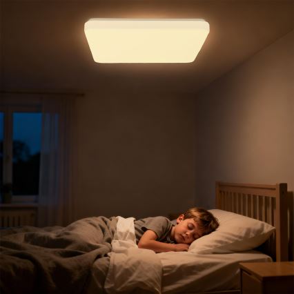 Brilagi - Plafón LED MILKY WAY LED/24W/230V 3000K 37x37 cm