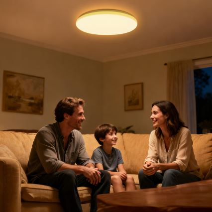 Brilagi - Plafón LED MILKY WAY LED/36W/230V 3000K Ø 48 cm