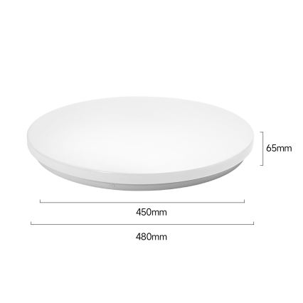 Brilagi - Plafón LED MILKY WAY LED/36W/230V 3000K Ø 48 cm