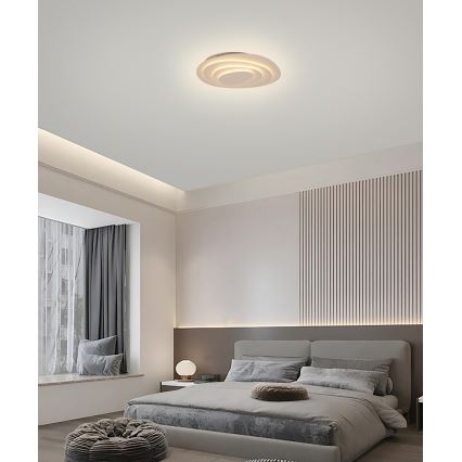 Brilagi - Plafón LED regulable MODERN MINI LED/48W/230V 3000/4000/6000K 41x34,3 cm + control remoto