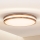 Brilagi - Plafón LED MOLINA LED/24W/230V roble diá. 29 cm