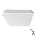 Brilagi - Plafón LED para baño con sensor ZENNA LED/24W/230V 34,5x34,5 cm IP44 blanco + mando a distancia