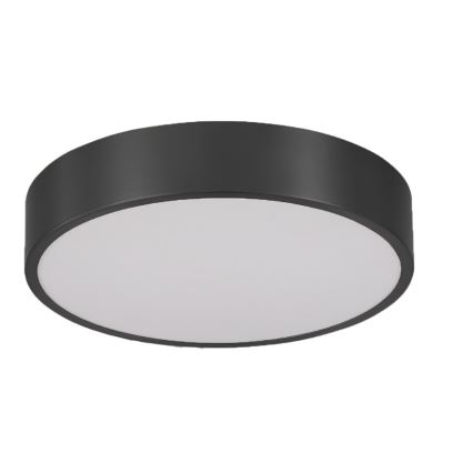 Brilagi - Plafón LED de techo para baño POOL LED/24W/230V 3000/4000/5500K diámetro 30 cm IP54 negro