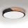 Brilagi - Plafón LED PILANA LED/24W/230V roble diá. 30 cm