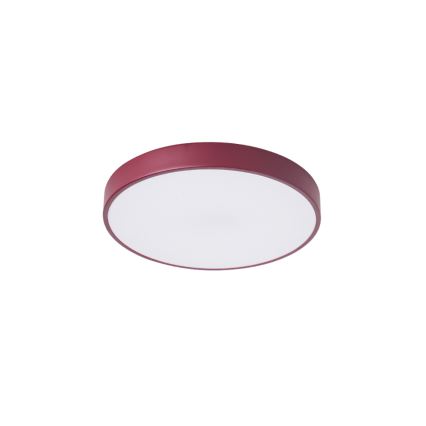 Brilagi - Plafón LED POOL LED/36W/230V 3000/4000/6000K Ø 30 cm burdeos