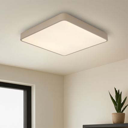 Brilagi - Plafón LED POOL 36W/230V 3000/4500/6000K 40x40 cm beige
