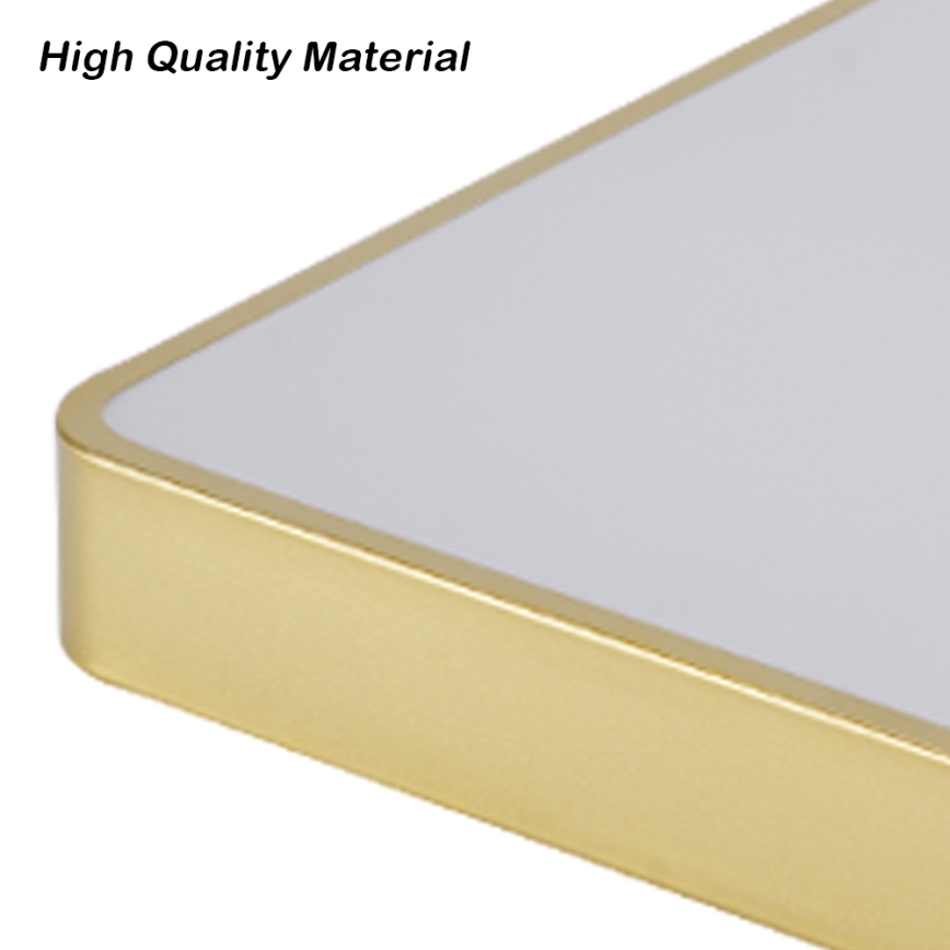 Brilagi - Plafón LED POOL LED/36W/230V 3000/4500/6000K 40x40 cm dorado