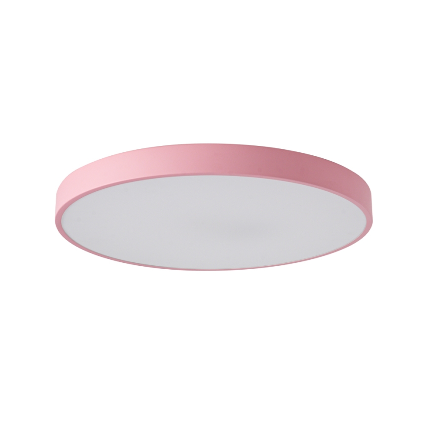 Brilagi - Luminaria de techo LED POOL LED/60W/230V 3000/4000/6000K Ø 60 cm rosa