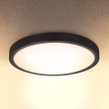 Brilagi - Plafón LED regulable ESTELA LED/36W/230V 3000-6500K ø 30 cm negro + control remoto