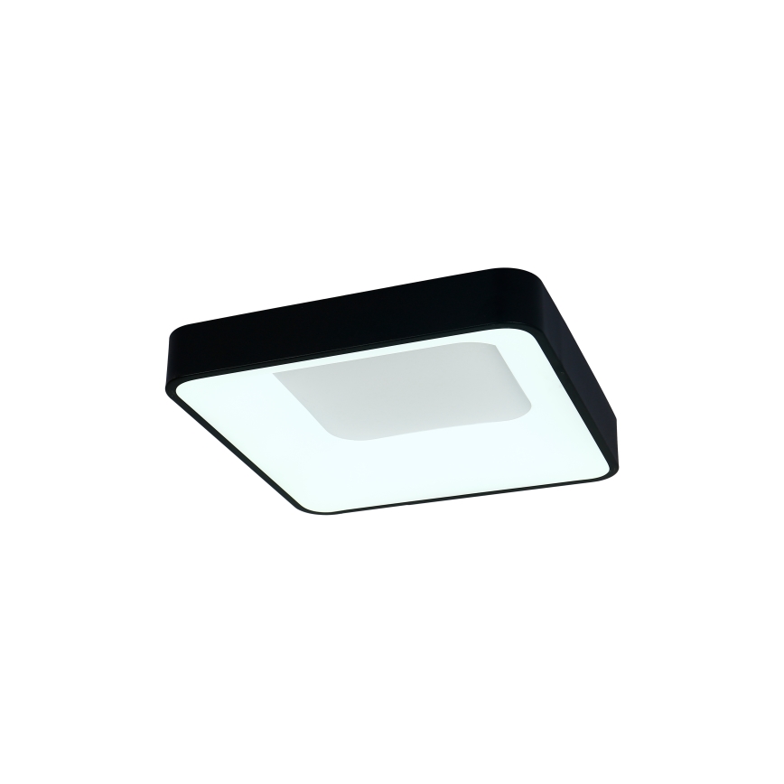 Brilagi - Lámpara de techo LED regulable FALCON II LED/80W/230V 3000-6500K 40x40 cm negra + mando a distancia