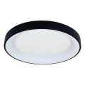Brilagi - Plafón LED regulable FALCON II LED/99W/230V 3000-6500K Ø 60 cm negro + mando a distancia