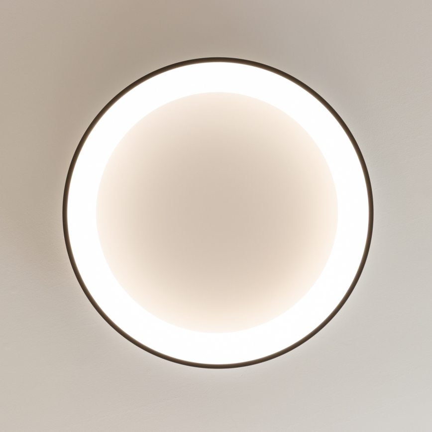 Brilagi - Plafón LED regulable FALCON II LED/99W/230V 3000-6500K Ø 60 cm negro + mando a distancia