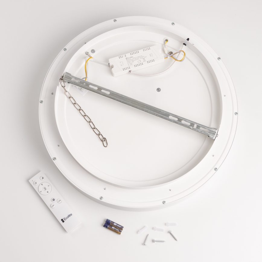 Brilagi - Plafón LED regulable FALCON LED/40W/230V 3000-6500K blanco + mando a distancia