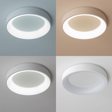 Brilagi - Plafón LED regulable FALCON LED/40W/230V 3000-6500K blanco + mando a distancia
