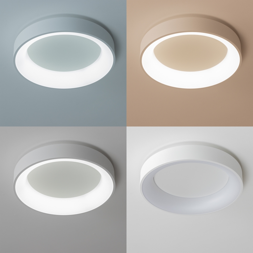 Brilagi - Plafón LED regulable FALCON LED/40W/230V 3000-6500K blanco + mando a distancia