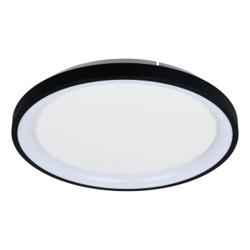 Brilagi - Plafón LED regulable FALCON SLIM LED/42W/230V 3000-6500K Ø 50 cm negro + mando a distancia