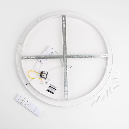 Brilagi - Luminaria de techo LED regulable FALCON SLIM LED/42W/230V 3000-6500K Ø 50 cm blanca + control remoto