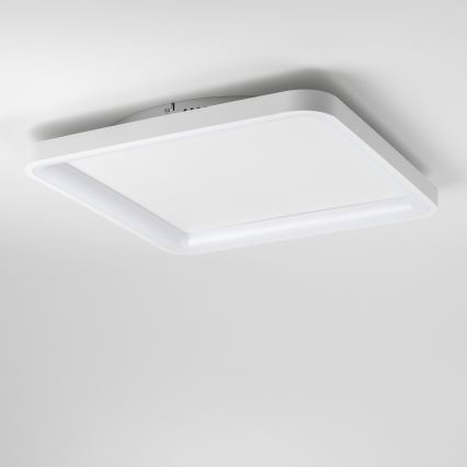 Brilagi - Luminaria de techo LED regulable FALCON SLIM LED/50W/230V 3000-6500K 50x50 cm blanca + mando a distancia