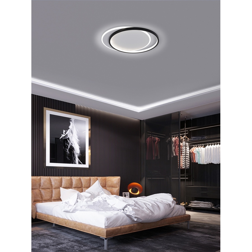 Brilagi - Plafón LED regulable FLARE LED/48W/230V 3000/4000/6000K + control remoto