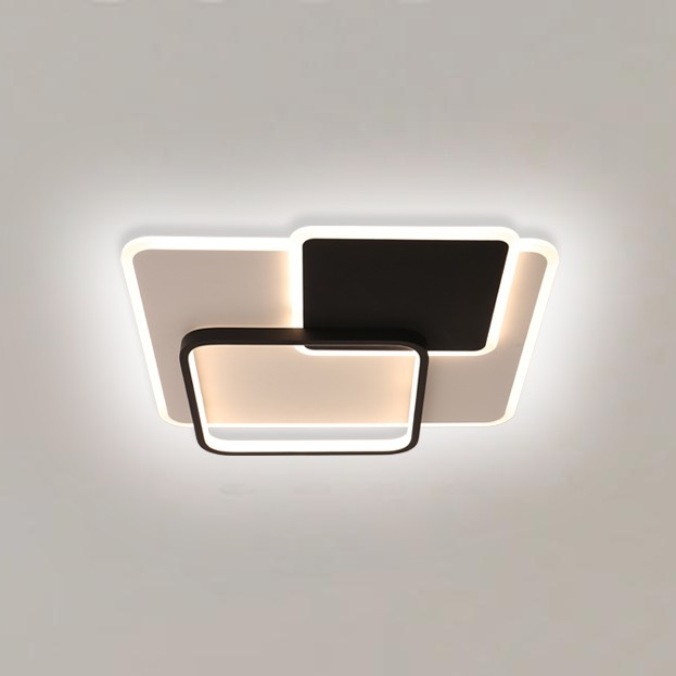 Brilagi - Plafón LED regulable FLARE LED/64W/230V 45x45 cm 3000/4000/6000K + control remoto