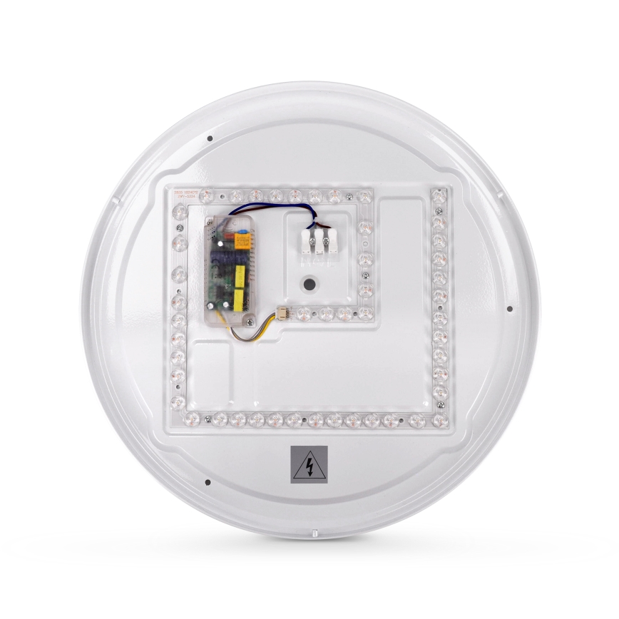 Brilagi - Plafón LED regulable GLORIA LED/48W/230V 3000-6500K roble diá. 40 cm + control remoto