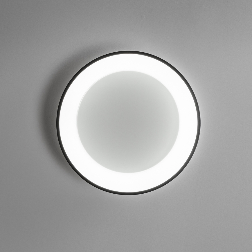 Brilagi - Plafón LED regulable FALCON LED/40W/230V 3000-6500K negro + mando a distancia