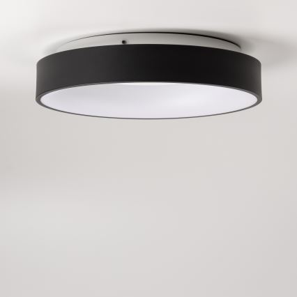 Brilagi - Plafón LED regulable FALCON LED/40W/230V 3000-6500K negro + mando a distancia