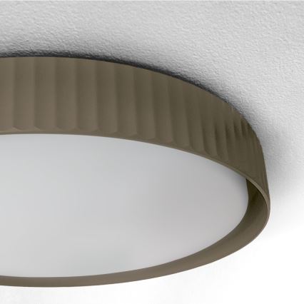 Brilagi - Luminaria de techo LED regulable LUCIA LED/60W/230V 3000-6500K Ø 59 cm taupe + mando a distancia