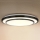 Brilagi - Plafón LED regulable LUCIANO LED/48W/230V 3000-6500K ø 39 cm negro + control remoto