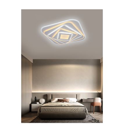 Brilagi - Plafón LED regulable MODERN LED/210W/230V 2700-6500K 55x55 cm + control remoto