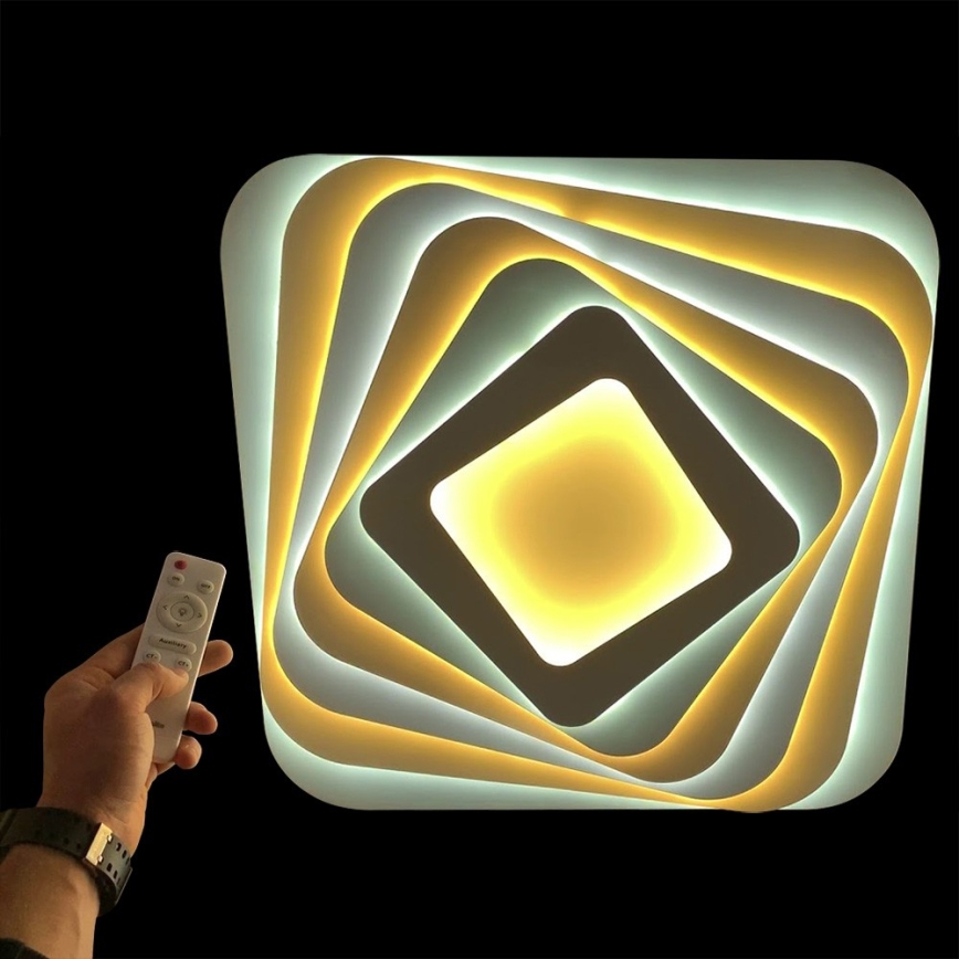 Brilagi - Plafón LED regulable MODERN LED/210W/230V 2700-6500K 55x55 cm + control remoto