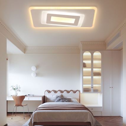 Brilagi - Plafón LED regulable MODERN LED/51W/230V 2700-6500K 20x40 cm + control remoto