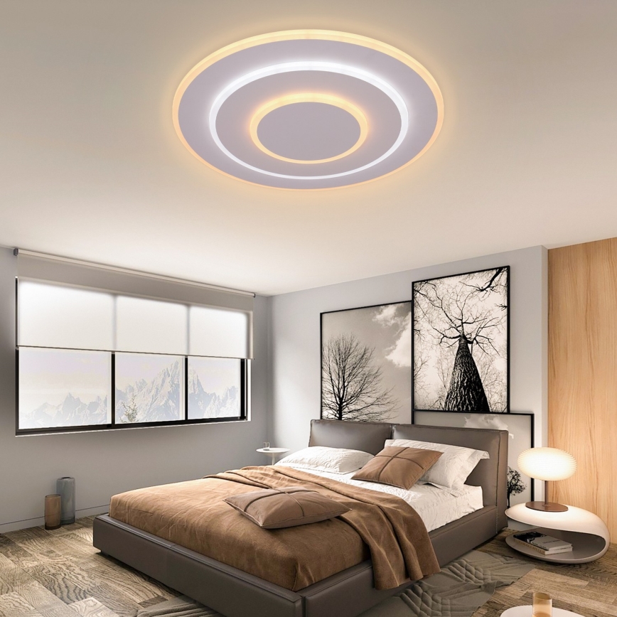 Brilagi - Plafón LED regulable MODERN LED/58W/230V 2700-6500K diá. 46,3 cm + control remoto