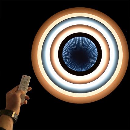 Brilagi - Plafón LED regulable MODERN LED/70W/230V 2700-6500K diá. 50 cm + control remoto
