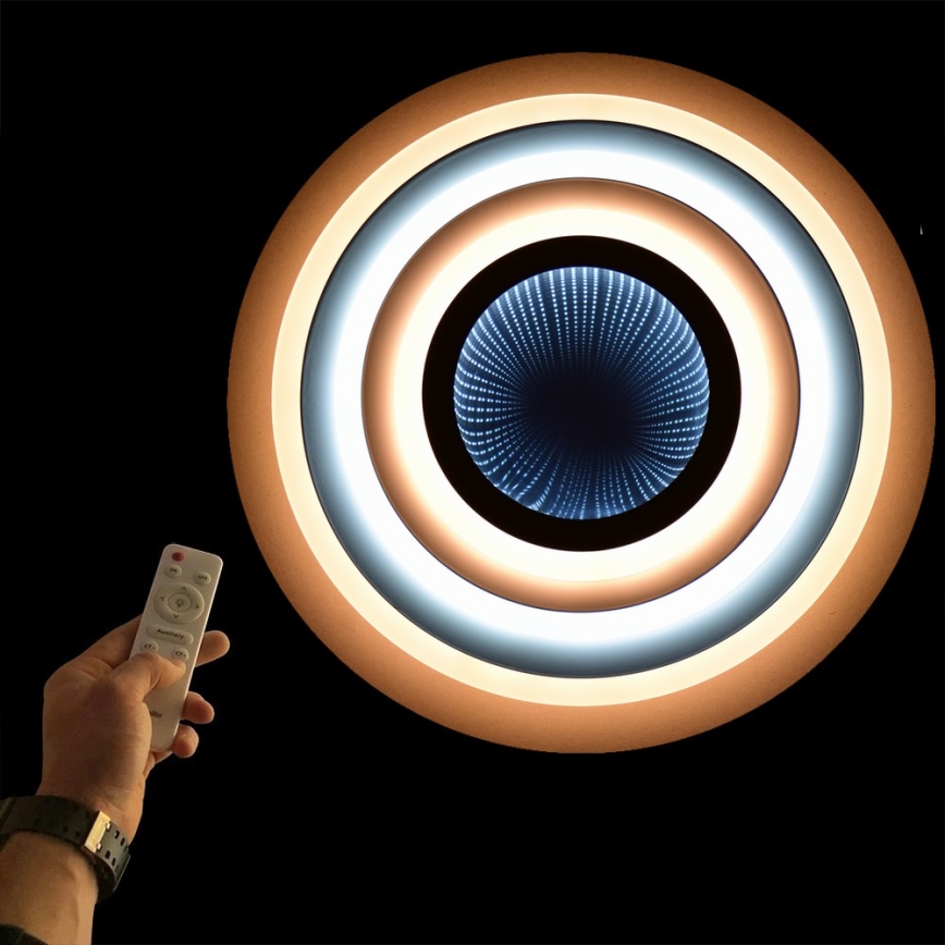 Brilagi - Plafón LED regulable MODERN LED/70W/230V 2700-6500K diá. 50 cm + control remoto
