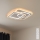 Brilagi - Plafón LED regulable MODERN LED/80W/230V 2700-6500K 52,5x52,5 cm + control remoto