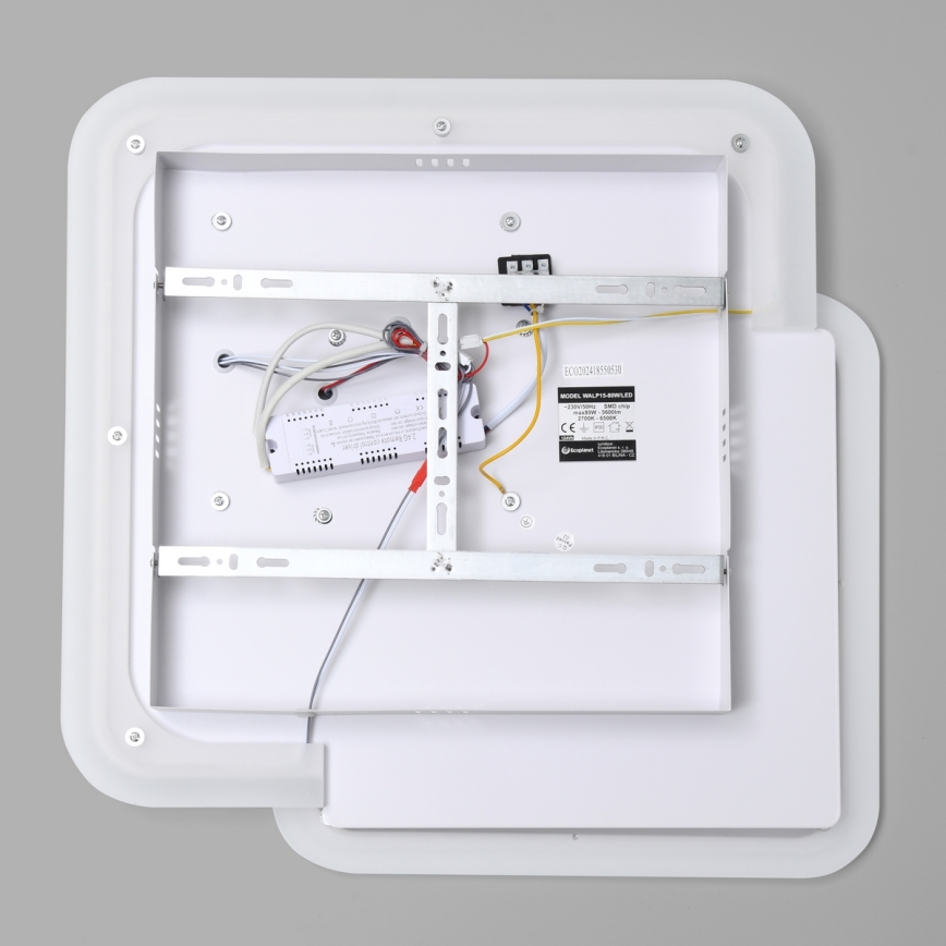 Brilagi - Plafón LED regulable MODERN LED/80W/230V 2700-6500K 52,5x52,5 cm + control remoto