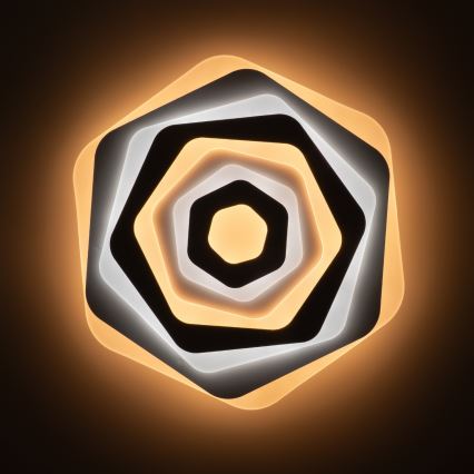 Brilagi - Plafón LED regulable MODERN LED/85W/230V 2700-6500K diá. 53 cm + control remoto