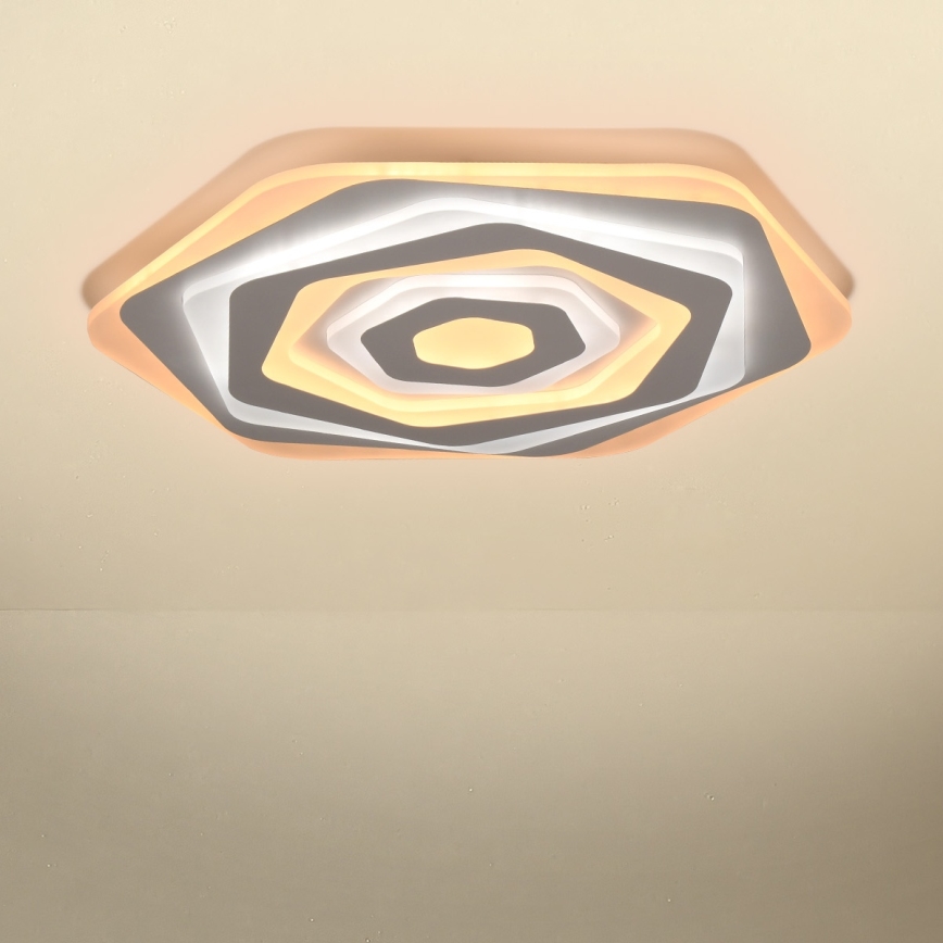 Brilagi - Plafón LED regulable MODERN LED/85W/230V 2700-6500K diá. 53 cm + control remoto