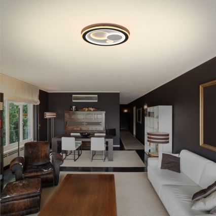 Brilagi - Plafón LED regulable MODERN LED/89W/230V 2700-6500K diá. 47 cm + control remoto