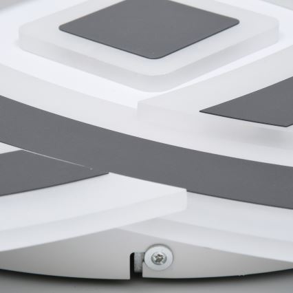 Brilagi - Plafón LED regulable MODERN LED/90W/230V 2700-6500K 48x48 cm+ control remoto