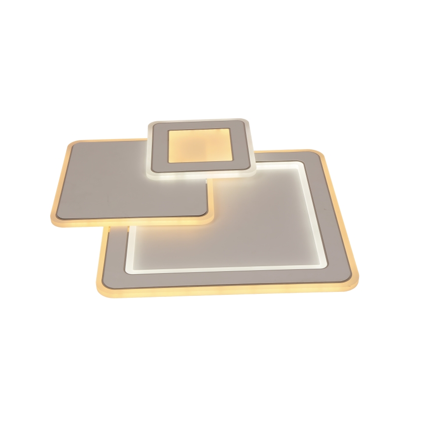 Brilagi - Plafón LED regulable MODERN LED/93W/230V 2700-6500K 48,5x48,5 cm + control remoto