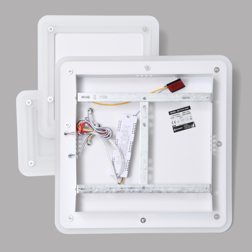 Brilagi - Plafón LED regulable MODERN LED/93W/230V 2700-6500K 48,5x48,5 cm + control remoto